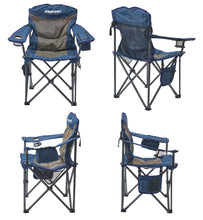 Load image into Gallery viewer, Warrior Camping Chair (Navy/Black)
